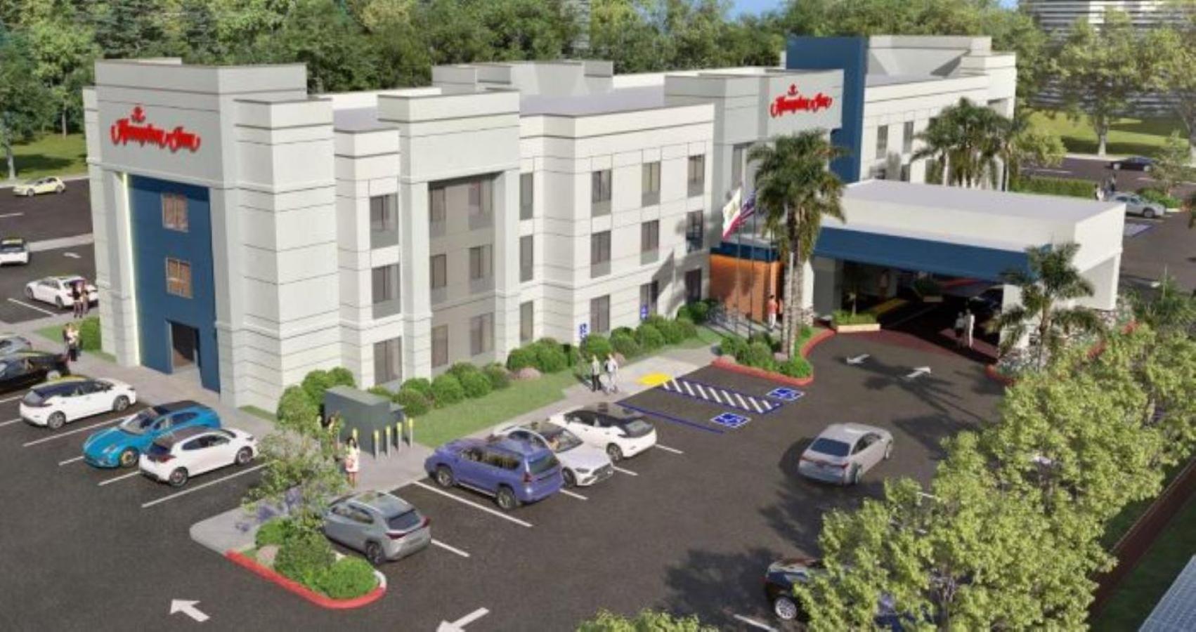 Hampton Inn & Suites Lathrop Exteriör bild